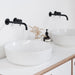 Witte ronde lavabo kopen