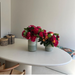 Betonlook tafel in latte kleur Dena ovaal Furnified
