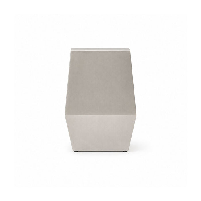 Soma Side Table - Brushed Steel