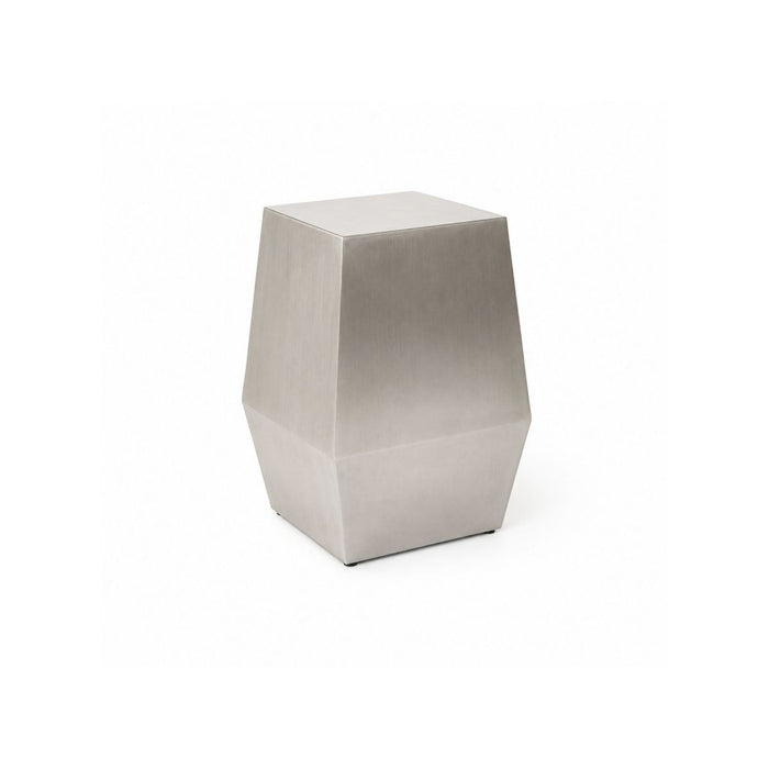 Soma Side Table - Brushed Steel