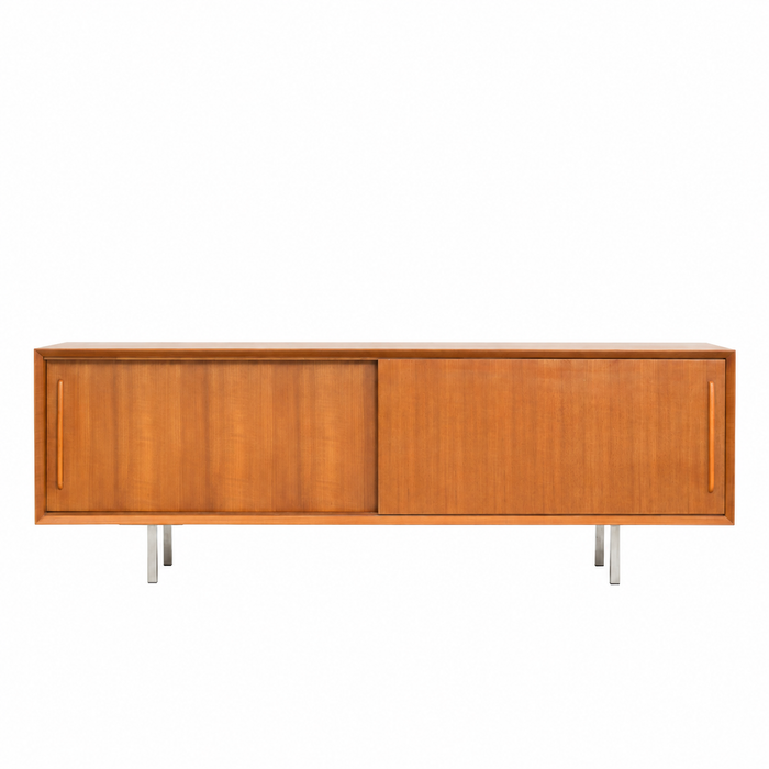 Mueble de TV retro Oskar de teca 150 cm