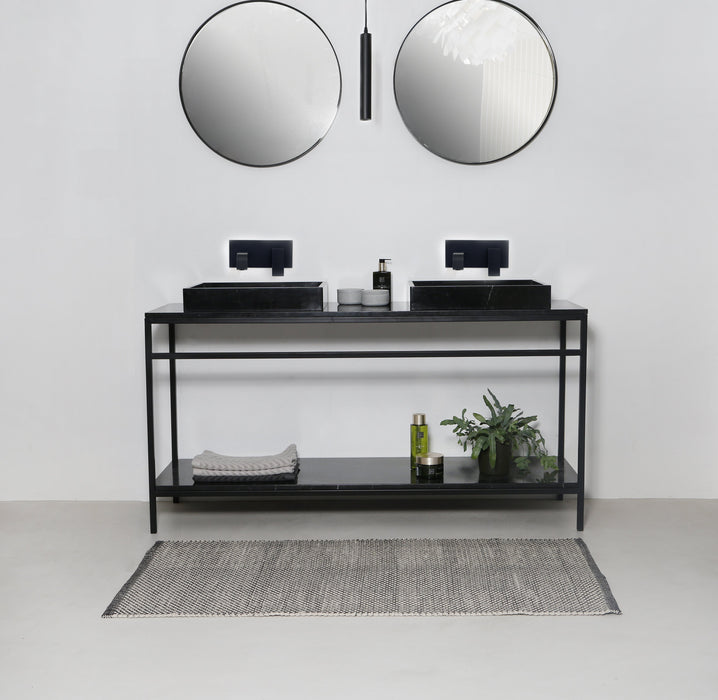 Zwart Marmeren Wastafel George