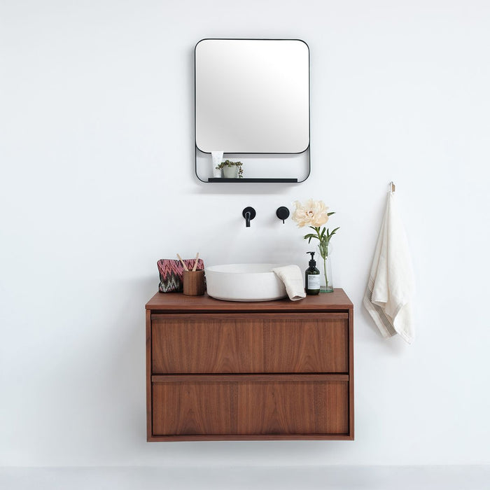 ronde lavabo kopen op badkamerkast