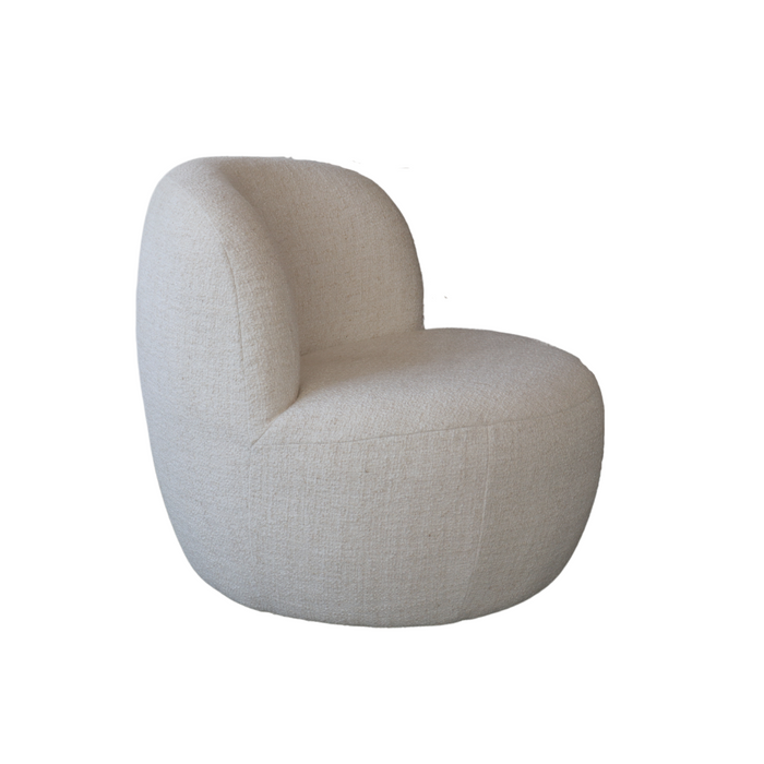 Lucien - 1-zit zetel - W74 D76 H71 - Verkrijgbaar in Mosgroen, Ivory Bouclé en Sandstone Weave