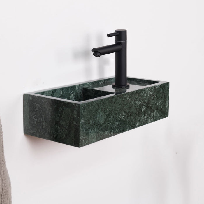 Groen marmer toiletmeubel