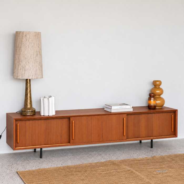 Retro-TV-Schrank Oskar Teak 220 cm