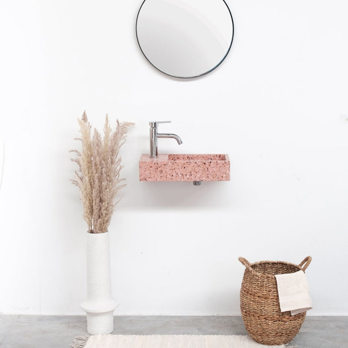 Porto Handenwasser - Roze Terrazzo - Kraangat Links