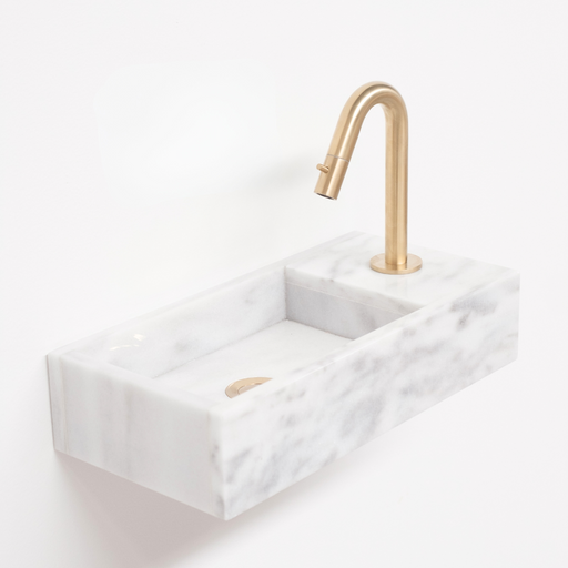 klein fonteintje furnified wit marmer alt