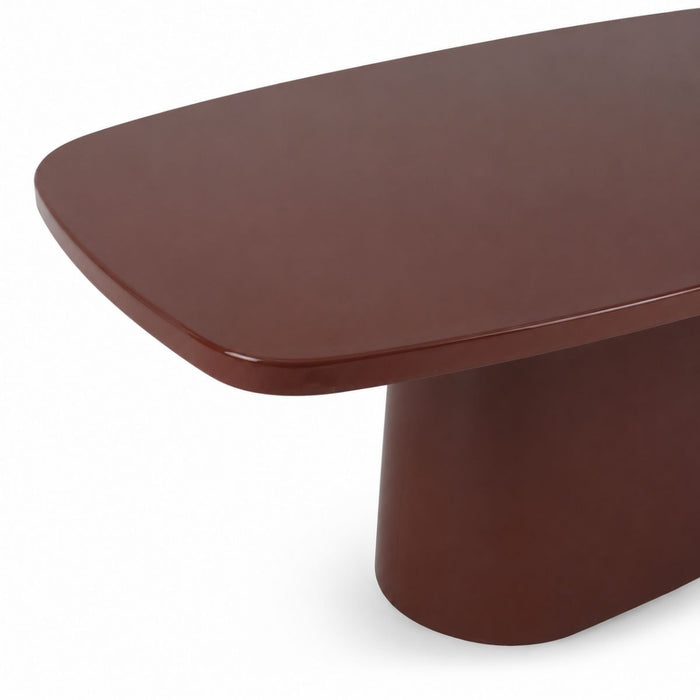 Dining table Lorient - Cinnamon - StoneSkin - W180 D90 H75