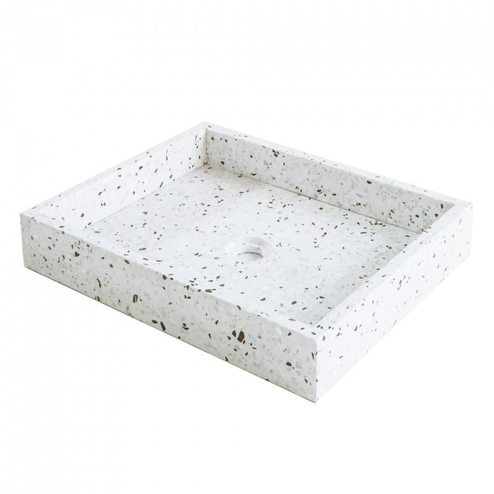 Lavabo George Wit Terrazzo