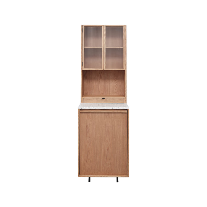 Wijnbar thuis eik hout