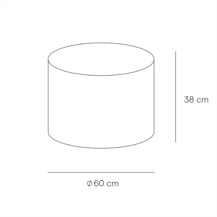 dax salontafel technische tekening
