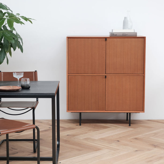 Bob retro dressoir in teak Furnified