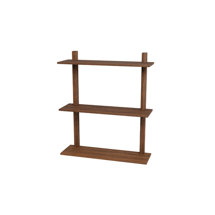 Wandrek Vari – B100 D30 H125 – Donkerwalnoot kleur