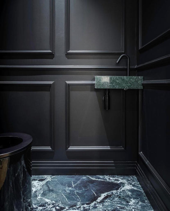 Groen marmeren fonteintje Furnified