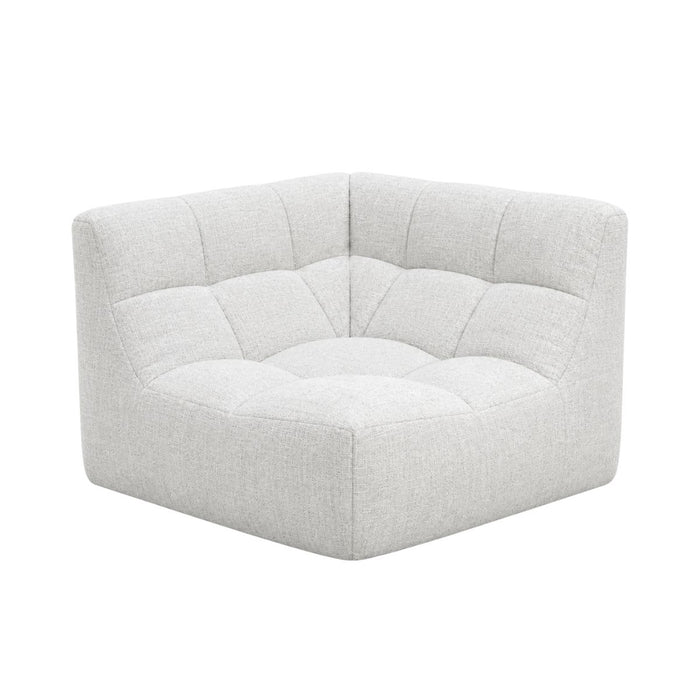 Ecksofa Lemont Ivory Bouclé
