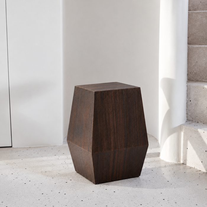 Soma Side Table - Pinewood - Smoke