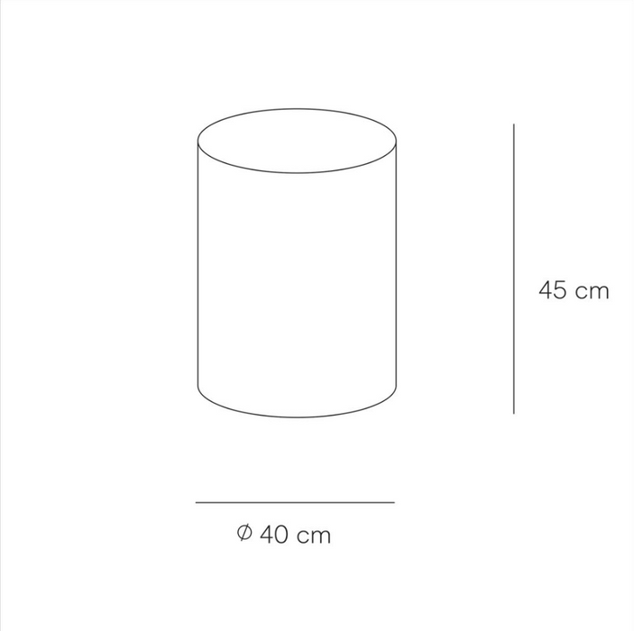 technische tekening van de dax salontafel