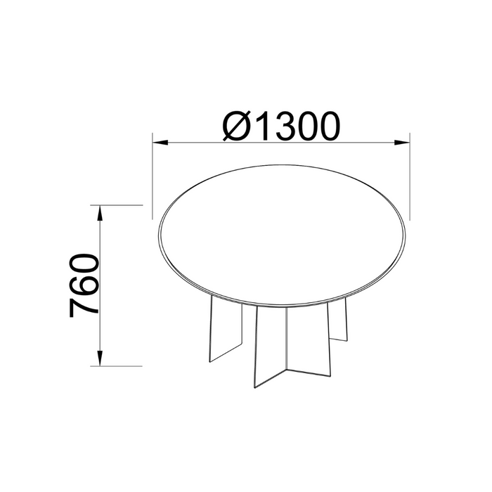 Eettafel Tronget - Geborsteld staal - Blauw wit marmeren bovenblad