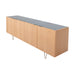 Dressoir met Marmer Pisa Eik/Groen Marmer 200cm