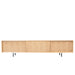 Eiken TV meubel Natuurlijk Hout Oskar 220cm