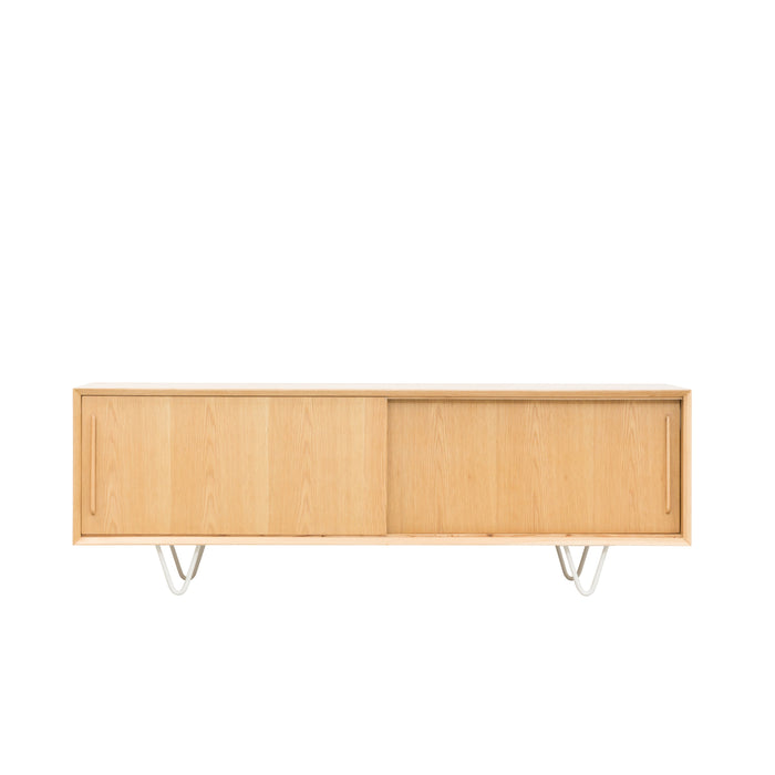 Eiken TV-meubel - Natuurlijk Hout - Oskar - 150cm