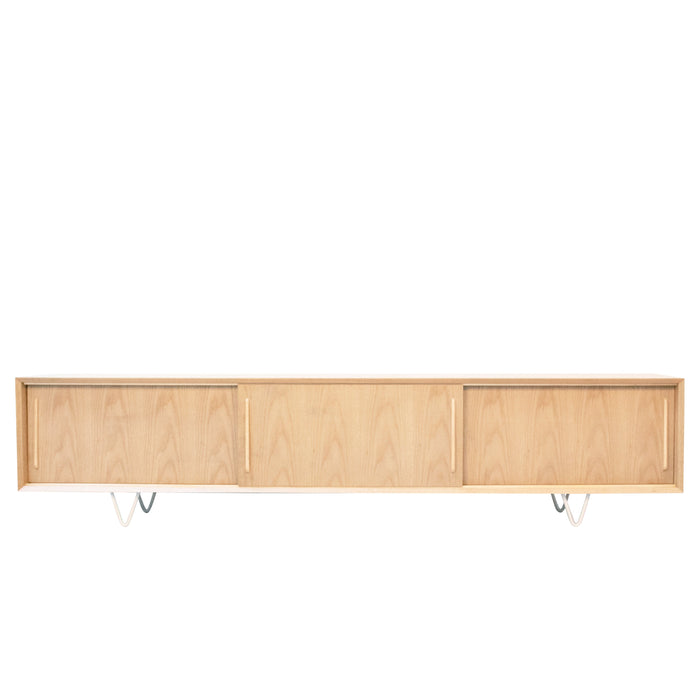 Eiken TV-meubel - Natuurlijk Hout - Oskar - 220cm