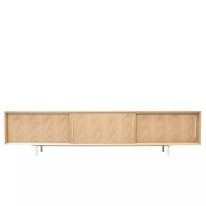 Eiken TV-meubel - Natuurlijk Hout - Oskar - 220cm