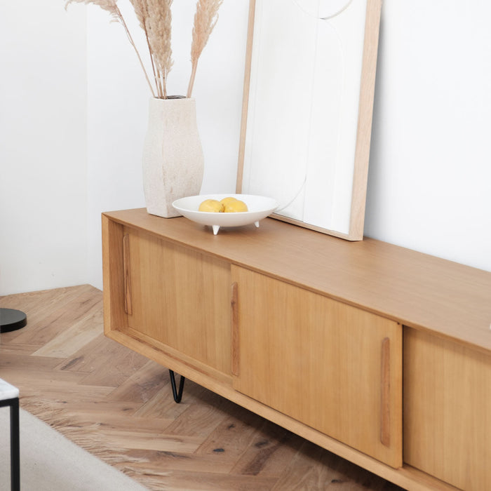TV meubel eik 220cm Oskar