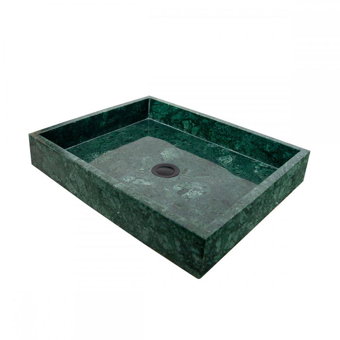 Lavabo George in Marmer Groen