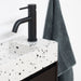 Toilet fonteintje met wit terrazzo