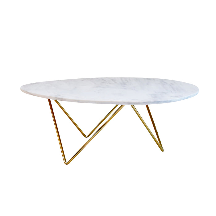 Wit marmeren Salontafel - Richard