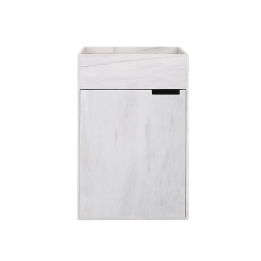 Mauritz handenwasser van Furnified - Wit marmer - Perfect voor een verfijnde badkamer of toilet