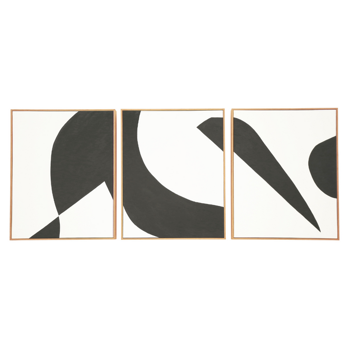 Kunstwerk Vegas - 80×60cm (set van 3)