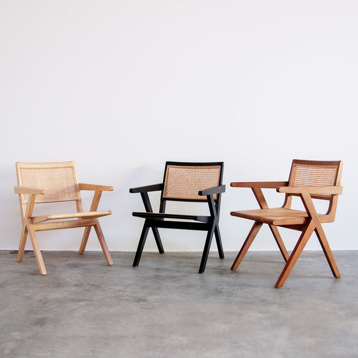 Retro Eetkamerstoel in Walnoot Hout Furnified
