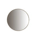 Ronde Spiegel messing dia 50cm