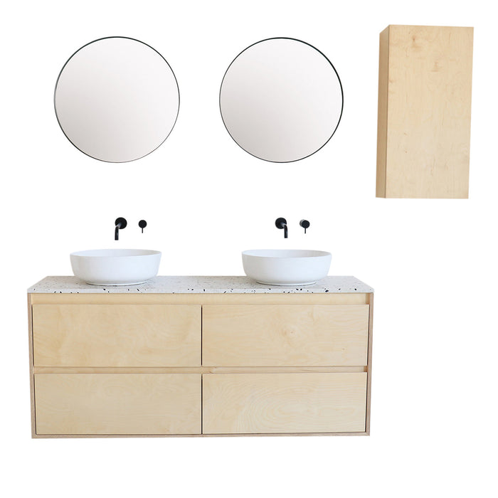 Set Ann in Berk met Terrazzo en Alexis Waskom