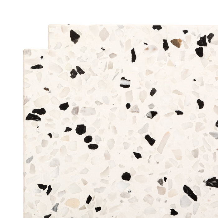 Onderplaat Gustaaf - Wit Terrazzo - 150cm