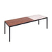 Greg bench furnified met beige marmeren hout