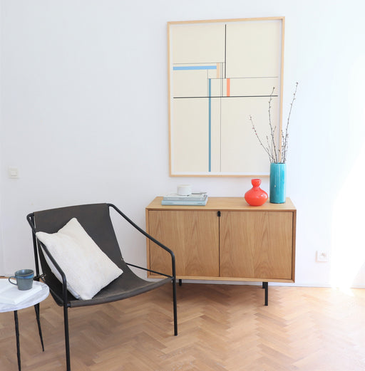 Retro Dressoir Eik Salvin 100cm